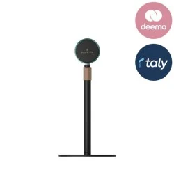 Smartix AirDuo Qi2 25W Car + Desktop Wireless Charging Holder - Black